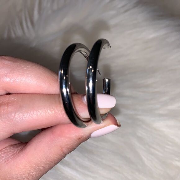 Hoop Earrings - Picture 2 of 2